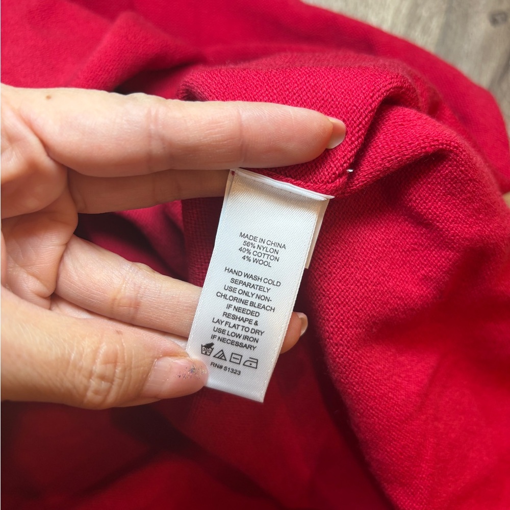 CeCe Red Midi Dress - Picture 8 of 8